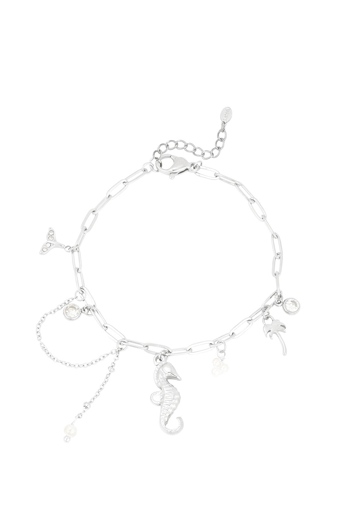 Goud & Zilver Bedelarmband RVS Goud & Zilver – – foto 5 | Tudor Gems