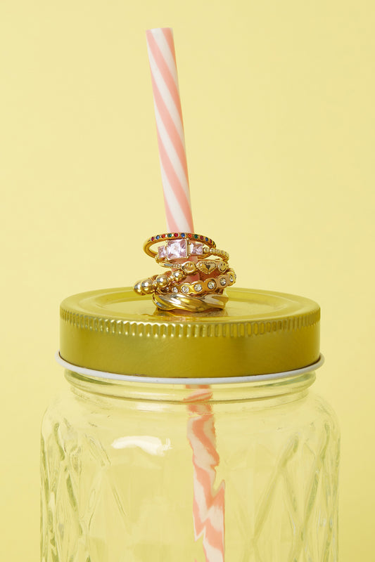 Luméa RVS Ring Goud & Zilver Goud — RVS Waterproof Nikkelvrij | Tudor Gems