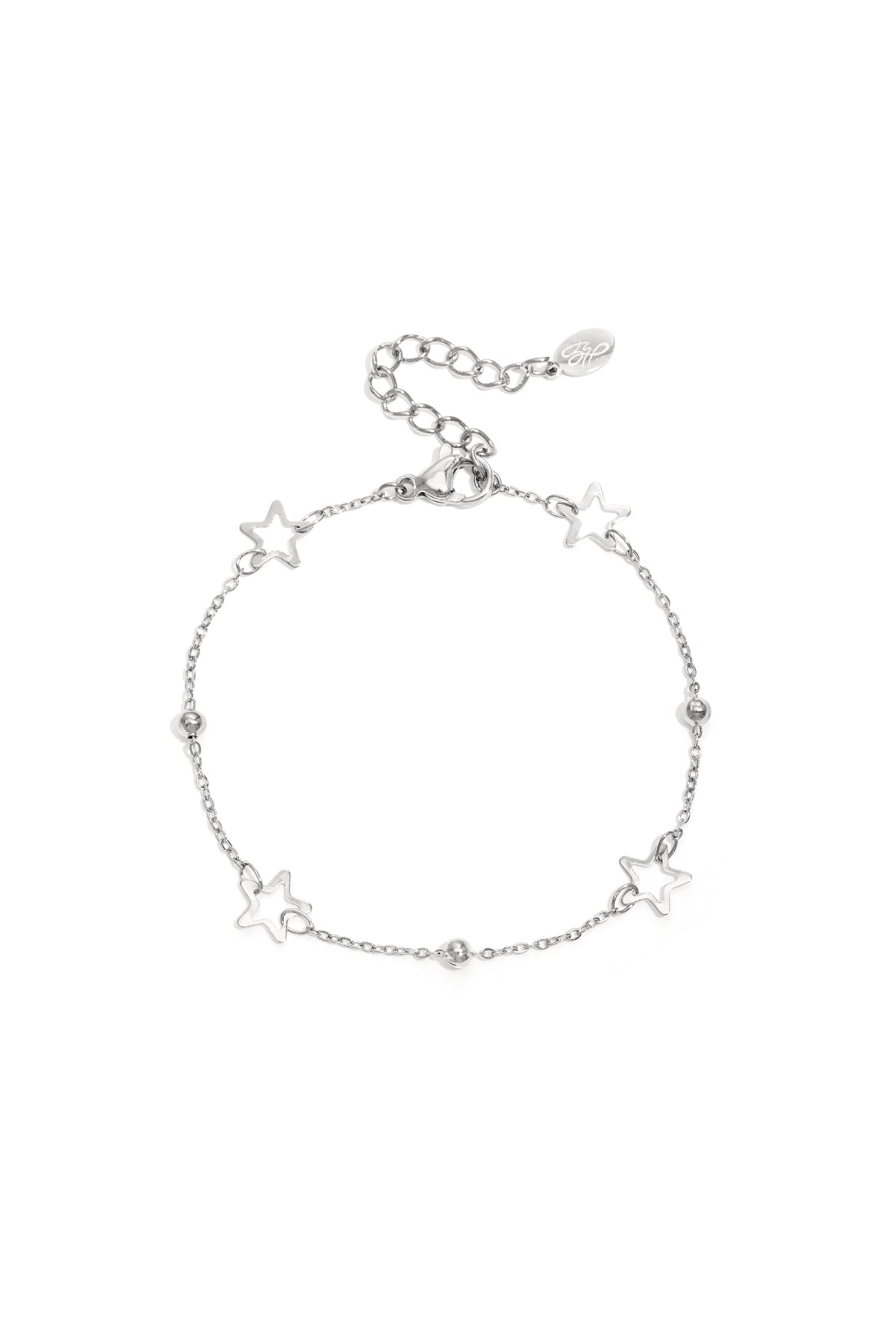 Goud & Zilver Sterren Armband RVS Goud & Zilver – Subtiel & Trendy – gedragen op model | Tudor Gems