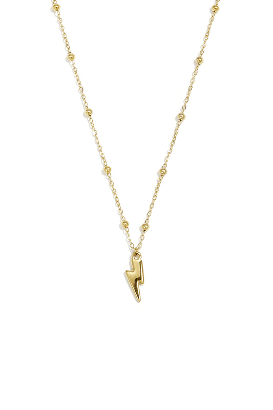 Rivea Organic Hanger Ketting RVS Goud & Zilver – productfoto | Tudor Gems