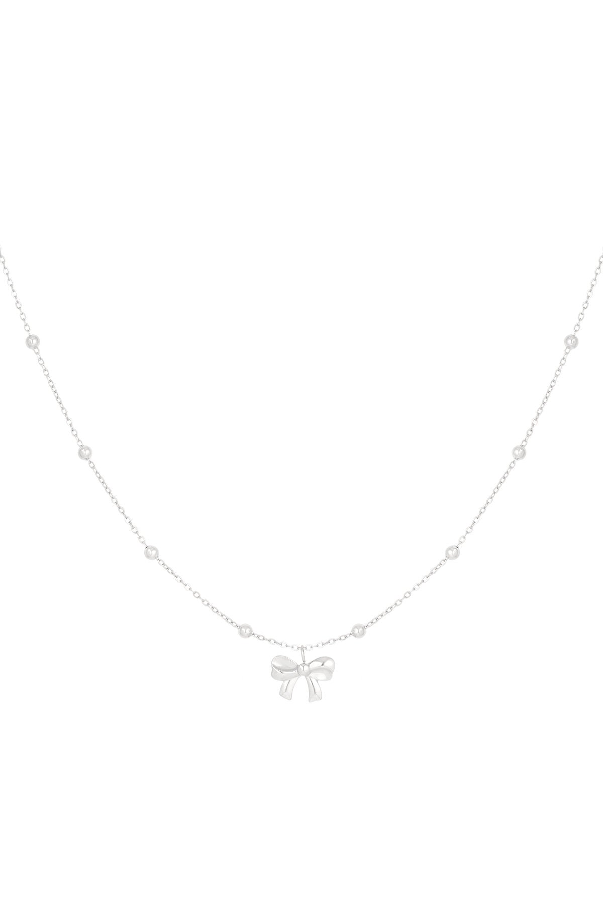 Elegant Stainless Steel Pendant Necklace, Silver & Gold