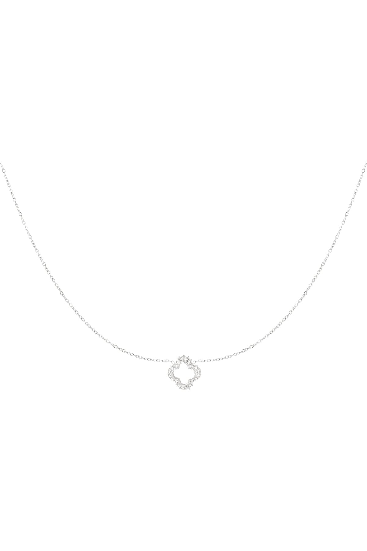 diamant klaver ketting