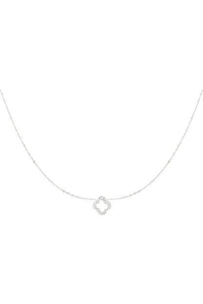 diamant klaver ketting