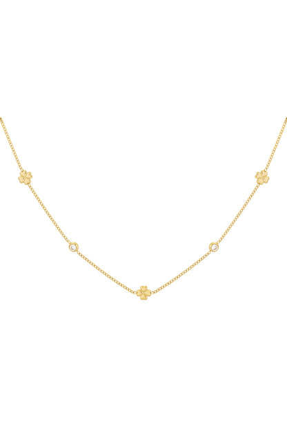 Elegant Stainless Steel Clover Necklace for Daily Wear