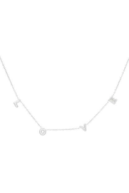 Elegant Letter Pendant Necklace for Daily Wear