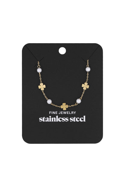 Elegant Clover Pendant Necklace for Everyday Wear