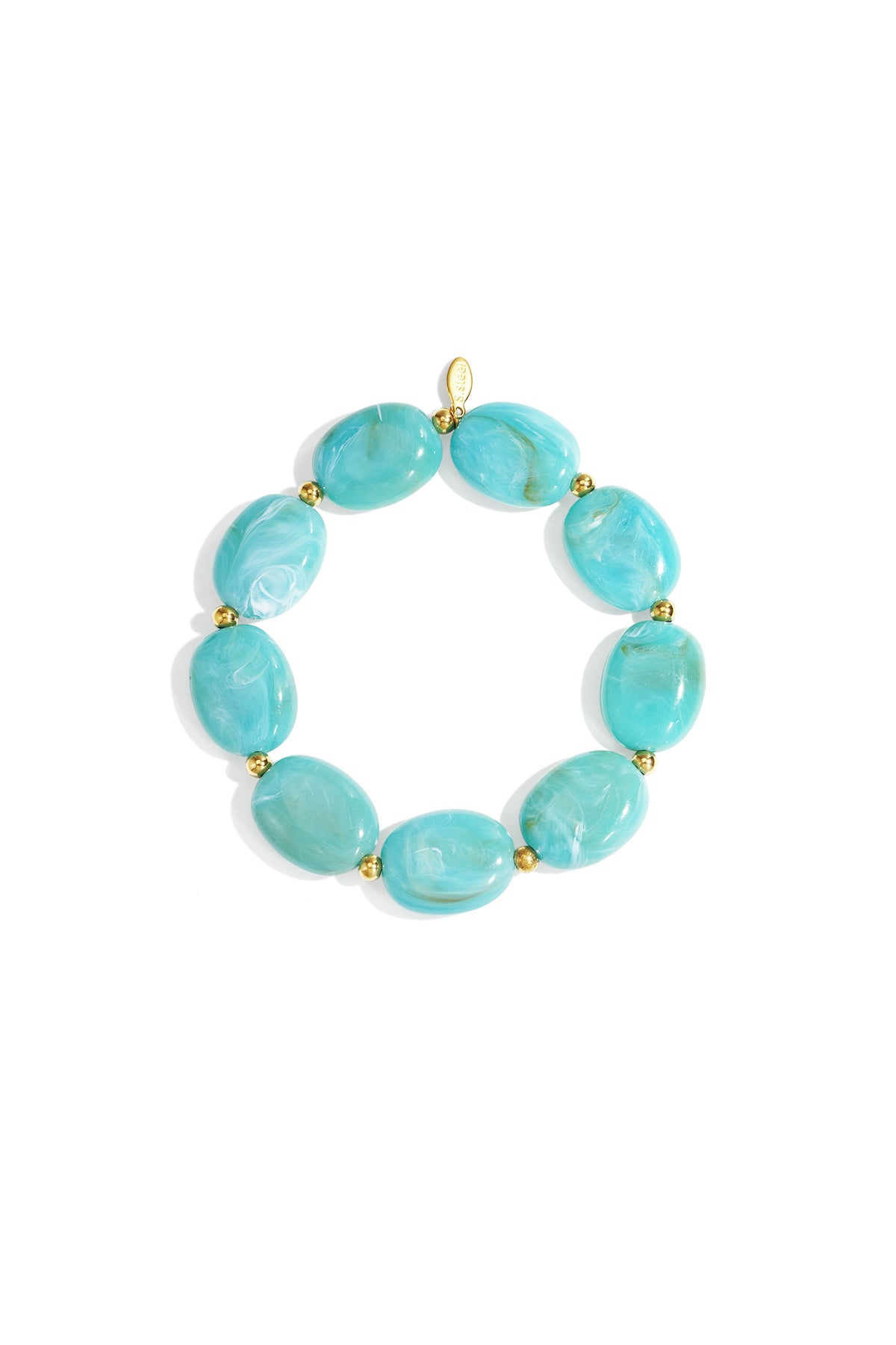 Paars Beaded Armband – Meerdere Kleuren RVS – lifestyle shot | Tudor Gems