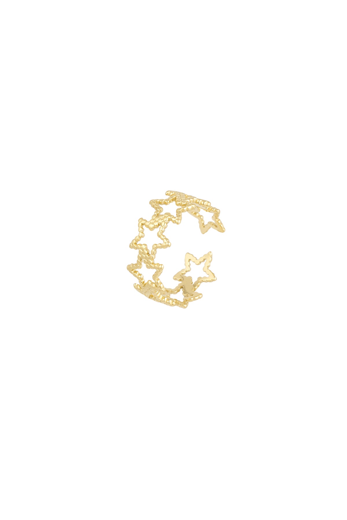 Nova Star RVS Ring Goud & Zilver Goud — RVS Waterproof Nikkelvrij | Tudor Gems