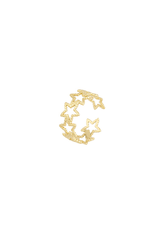 Nova Star RVS Ring Goud & Zilver Goud — RVS Waterproof Nikkelvrij | Tudor Gems