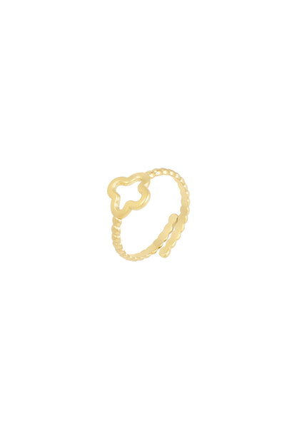 Lúmin RVS Ring Goud & Zilver Zilver — RVS Waterproof Nikkelvrij | Tudor Gems