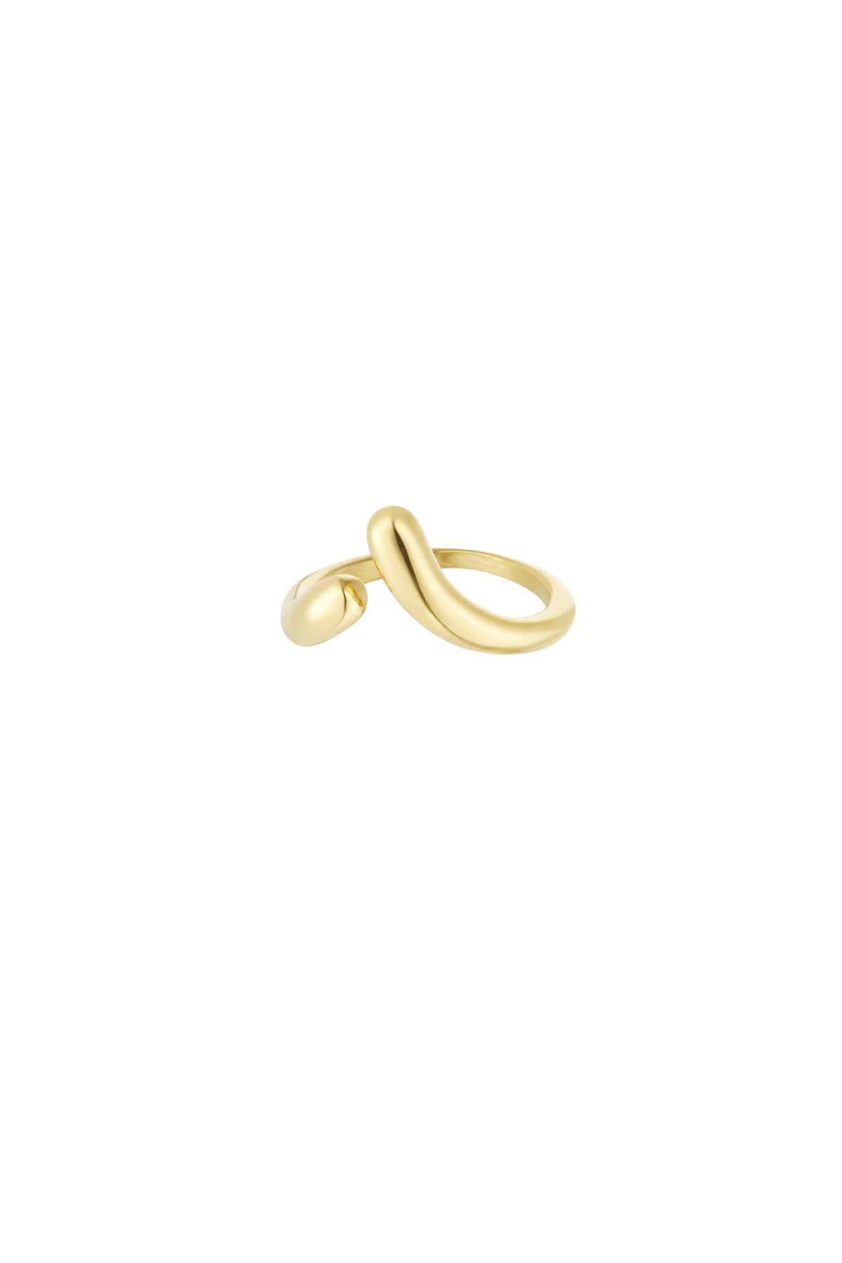 Simplicity RVS Ring Goud & Zilver Goud — RVS Waterproof Nikkelvrij | Tudor Gems