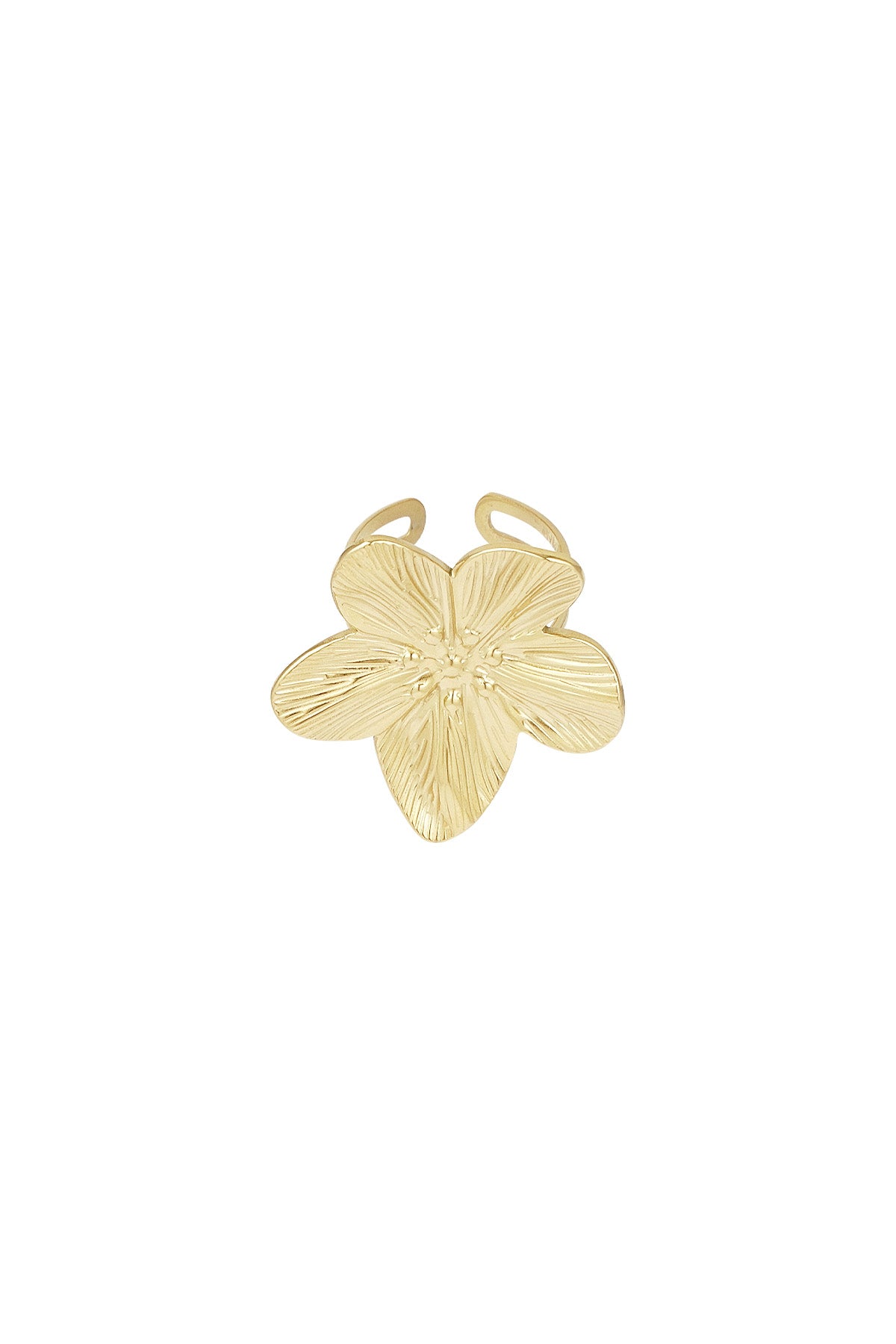 Petal Glow RVS Ring Goud & Zilver Goud — RVS Waterproof Nikkelvrij | Tudor Gems