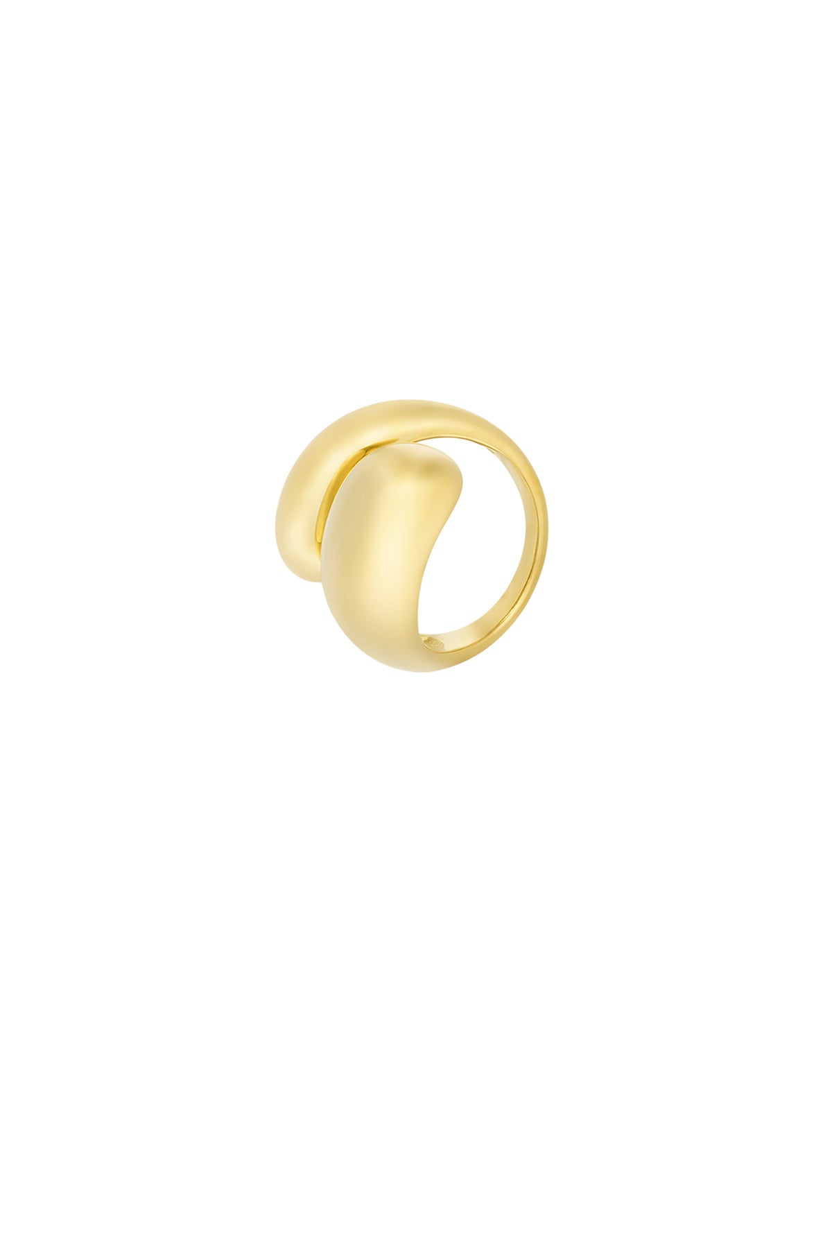 SoulLink RVS Ring Goud & Zilver Goud — RVS Waterproof Nikkelvrij | Tudor Gems