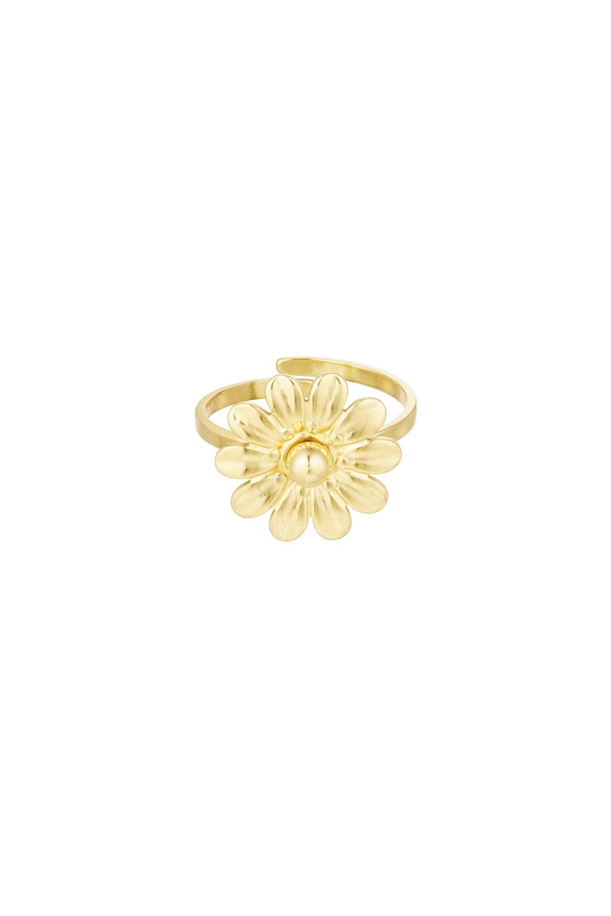 Blossom Bliss RVS Ring Goud & Zilver Goud — RVS Waterproof Nikkelvrij | Tudor Gems
