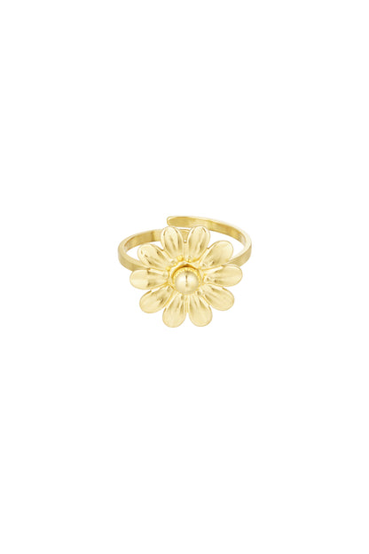 Blossom Bliss RVS Ring Goud & Zilver Goud — RVS Waterproof Nikkelvrij | Tudor Gems
