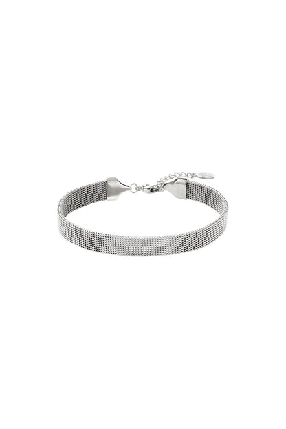 Goud & Zilver RVS armband Starlight Kleur Link – Goud – gedragen op model | Tudor Gems