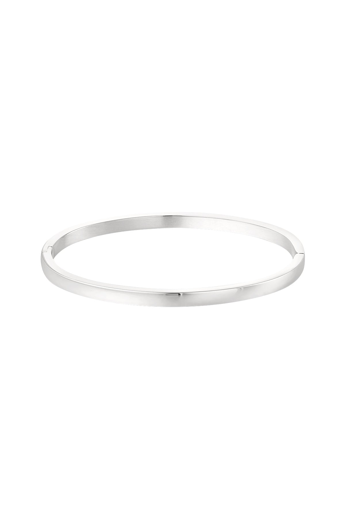 Goud & Zilver Nova Slim Bangle Armband RVS Goud & Zilver – lifestyle shot | Tudor Gems