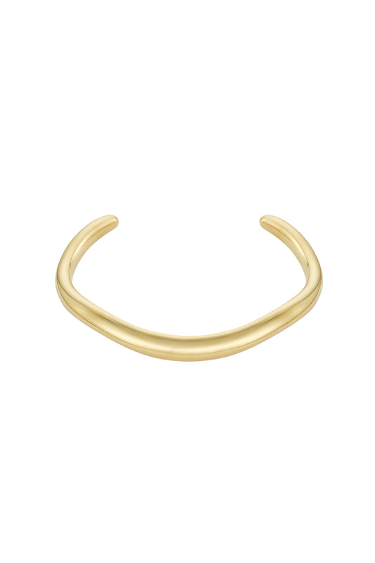 Brave Babe RVS Bangle Goud & Zilver Zilver — RVS Waterproof Nikkelvrij | Tudor Gems