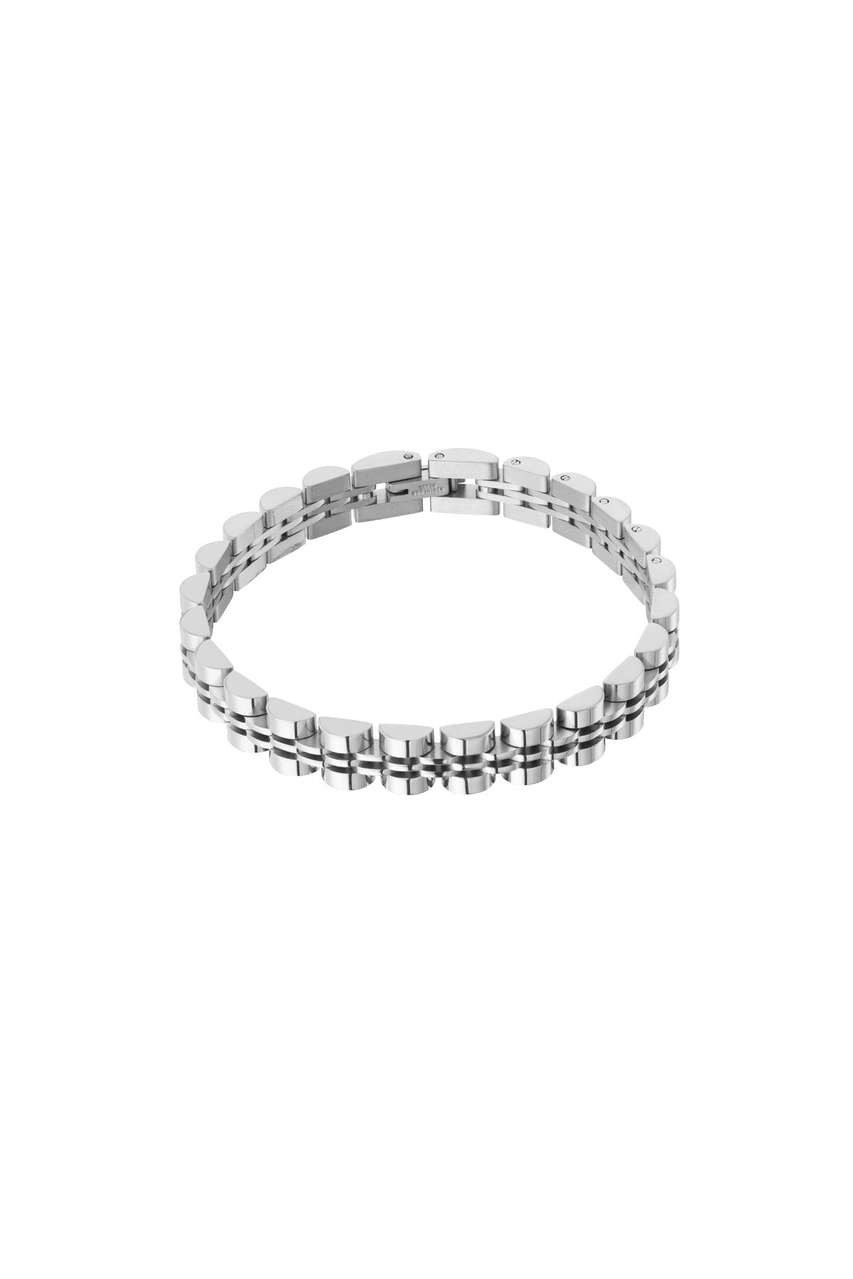 Goud & Zilver Urban Link Chain Armband RVS Goud & Zilver – foto 5 | Tudor Gems