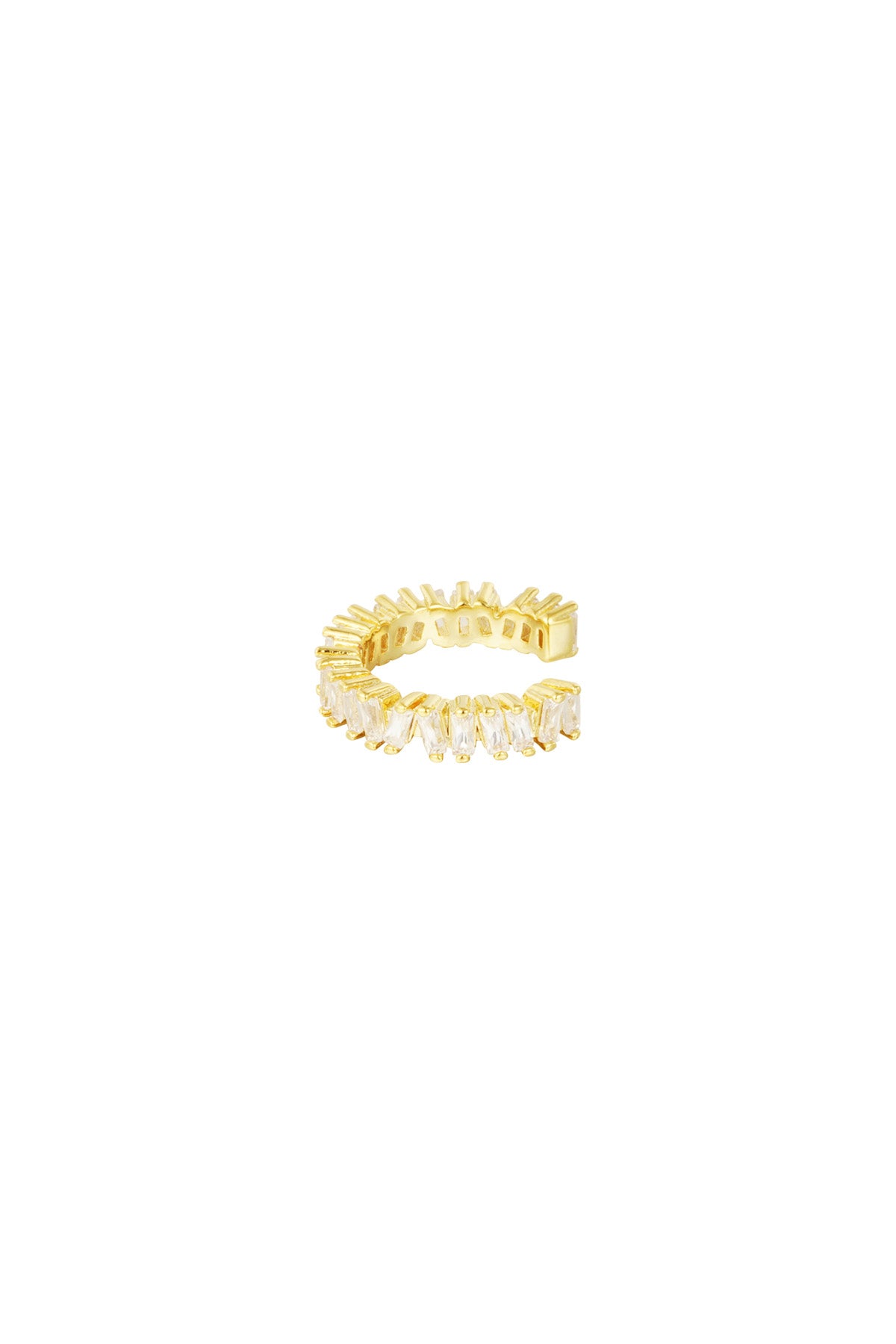 Goud Nova Spark Earcuff RVS Goud – productfoto | Tudor Gems