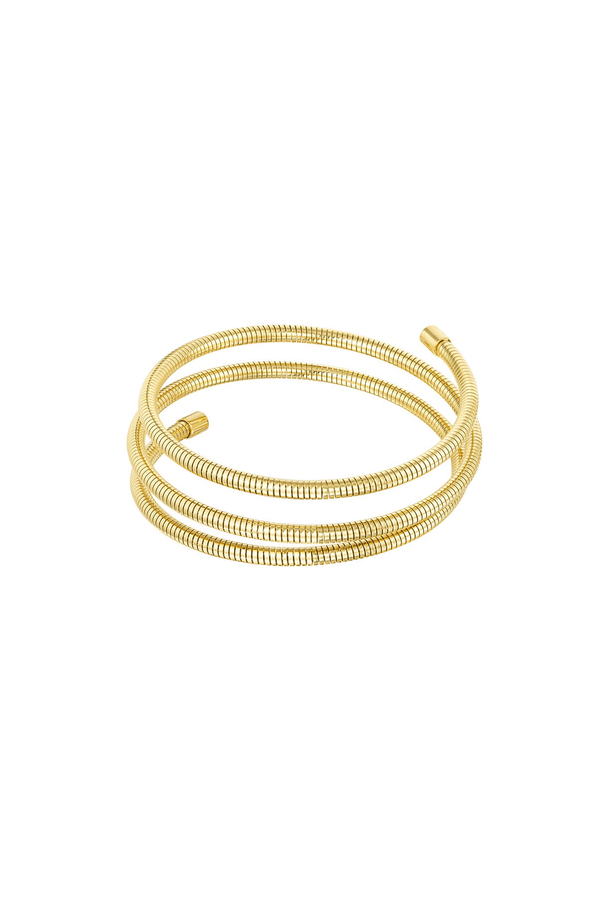 Goud & Zilver Snake Wikkelarmband RVS – Goud & Zilver – productfoto | Tudor Gems