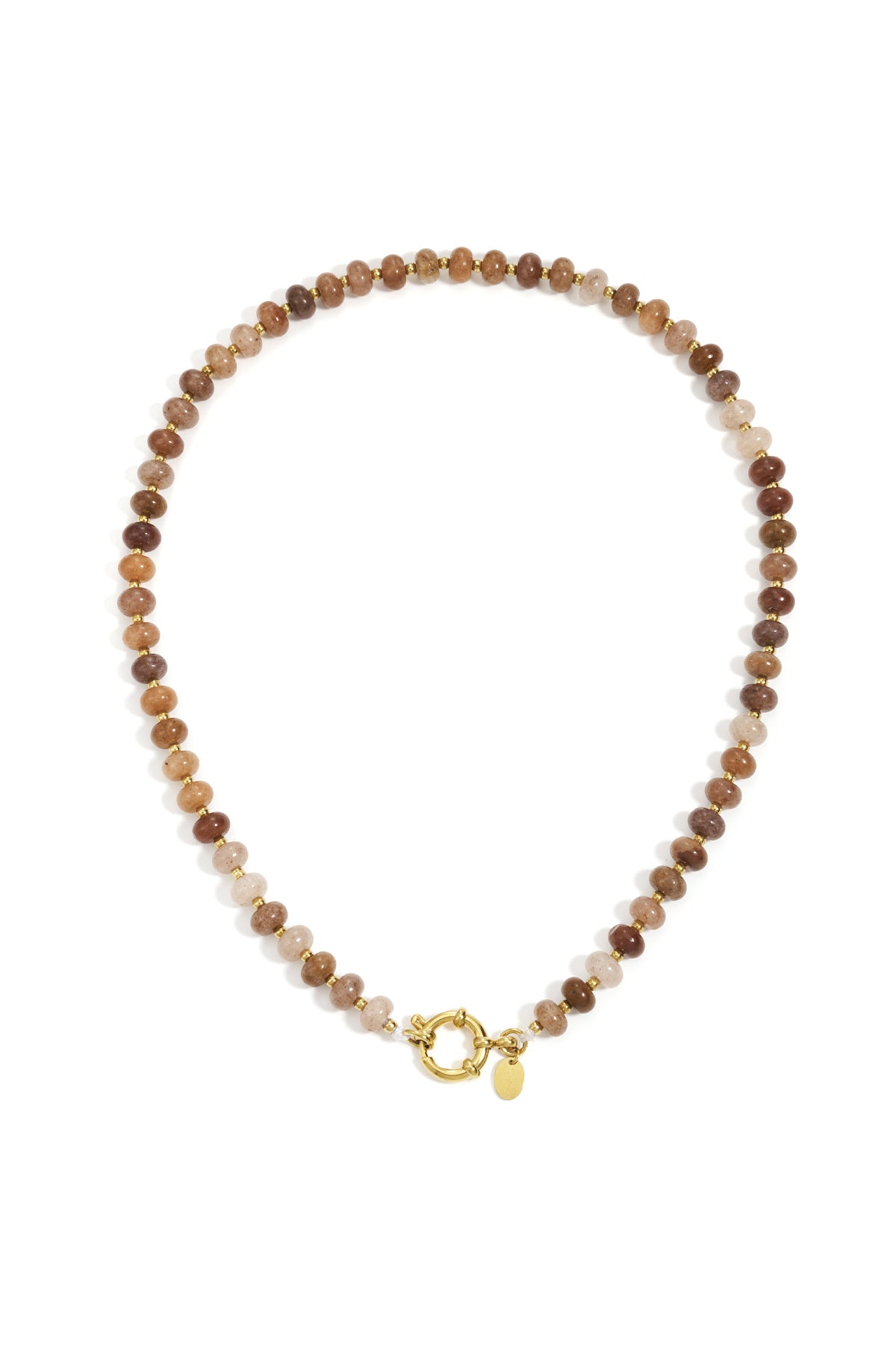 Goud & Roze Kralen Ketting – Goud & Kralen RVS – foto 11 | Tudor Gems