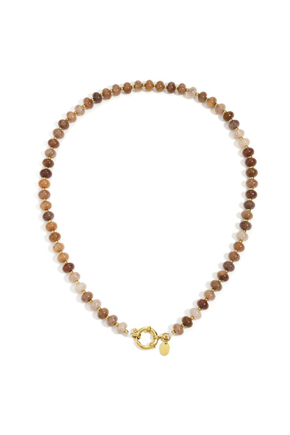 Goud & Roze Kralen Ketting – Goud & Kralen RVS – foto 11 | Tudor Gems