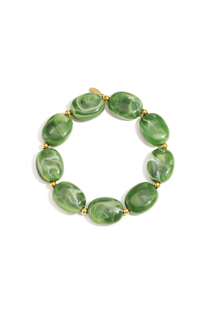 Paars Beaded Armband – Meerdere Kleuren RVS – foto 6 | Tudor Gems
