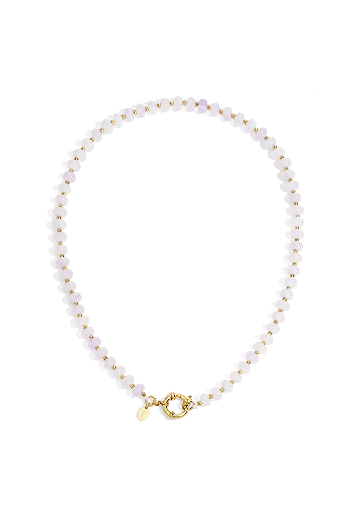 Goud & Roze Kralen Ketting – Goud & Kralen RVS – foto 5 | Tudor Gems