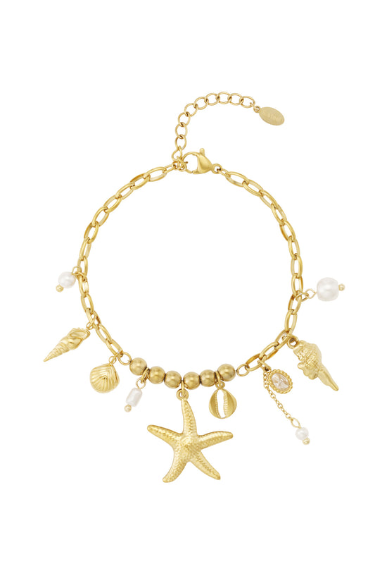 Goud & Zilver Armband RVS Goud & Zilver – productfoto | Tudor Gems