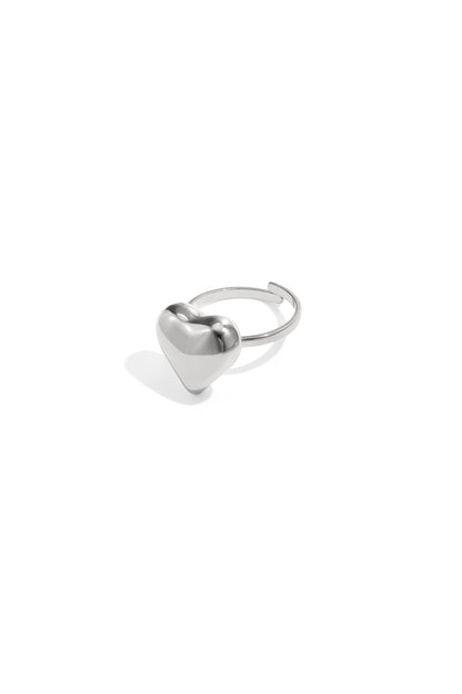 Lunéa RVS Statement Ring Goud & Zilver Goud — RVS Waterproof Nikkelvrij | Tudor Gems