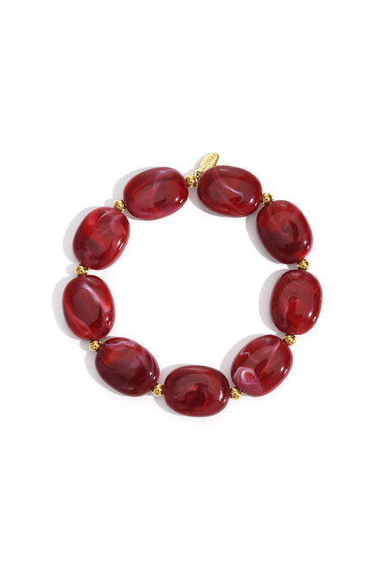 Paars Beaded Armband – Meerdere Kleuren RVS – foto 9 | Tudor Gems