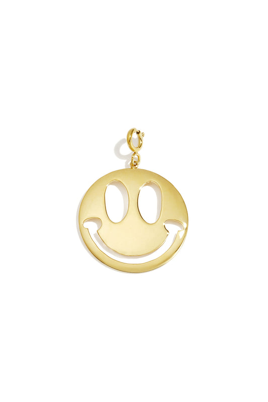 Joie RVS Smiley Bedel Goud — RVS Waterproof Nikkelvrij | Tudor Gems