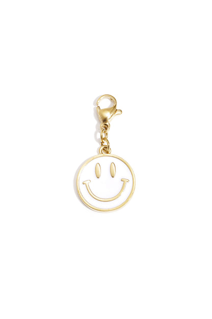 Sourire RVS Smiley Bedel Wit — RVS Waterproof Nikkelvrij | Tudor Gems