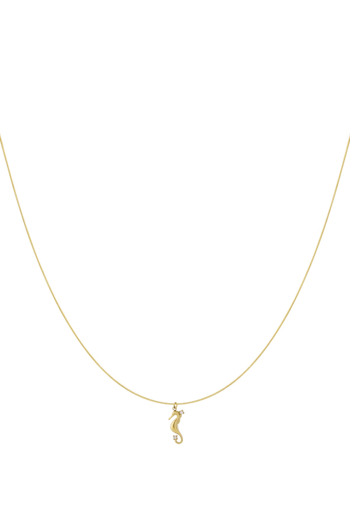 Zeeset Ocean — Marina Zeepaard Ketting, Oorbellen & Zeester Armband RVS Goud | Tudor Gems