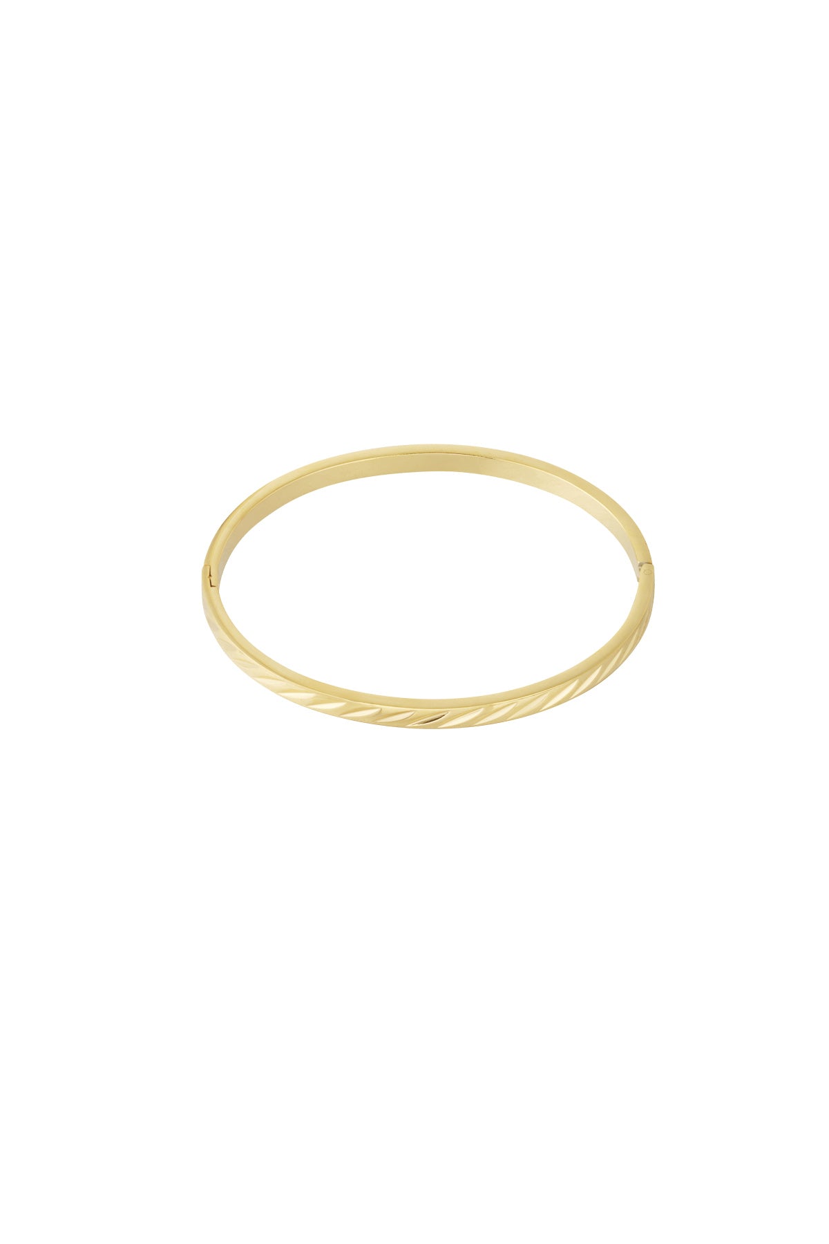 Goud & Zilver Geo Luxe Bangle Armband RVS – Goud & Zilver – productfoto | Tudor Gems