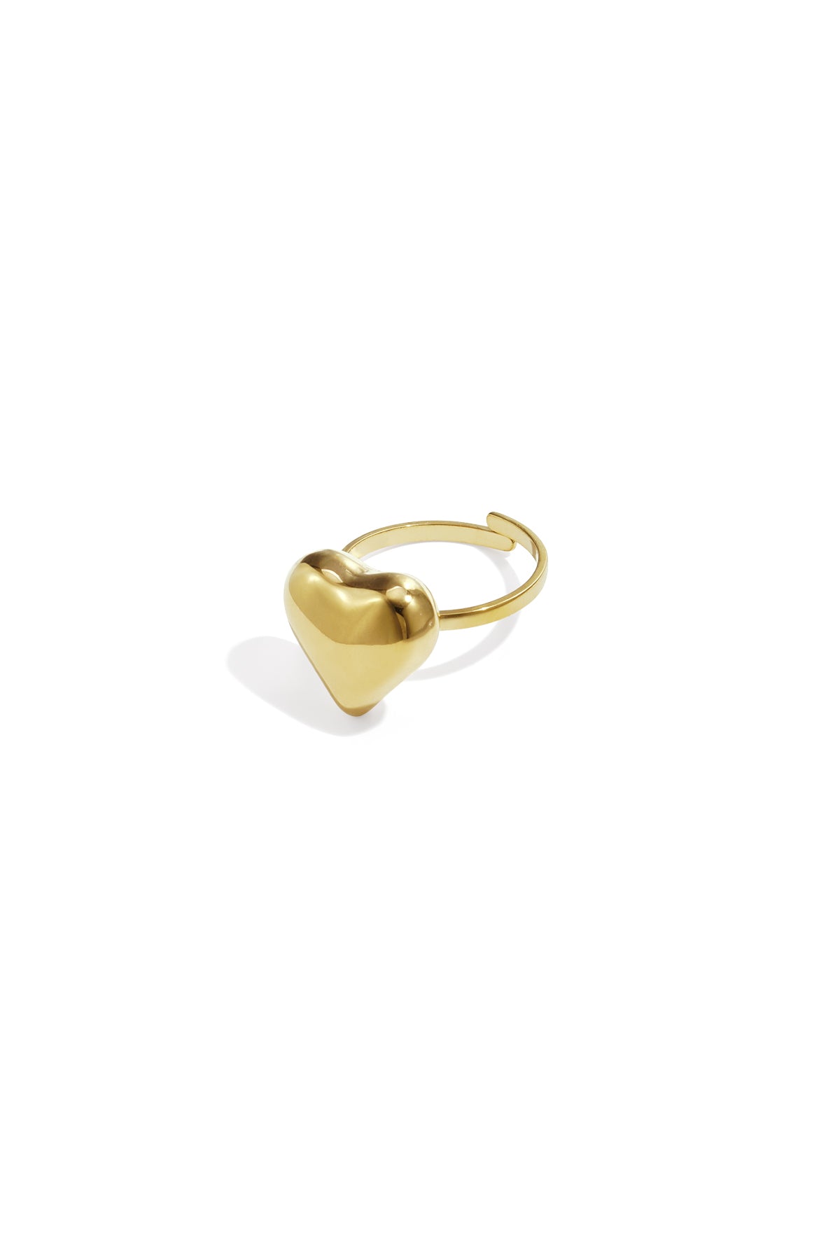 Lunéa RVS Statement Ring Goud & Zilver Goud — RVS Waterproof Nikkelvrij | Tudor Gems