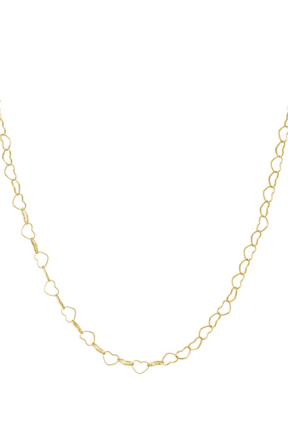 Goud & Zilver RVS ketting Eclipse Dagelijks Layer – productfoto | Tudor Gems