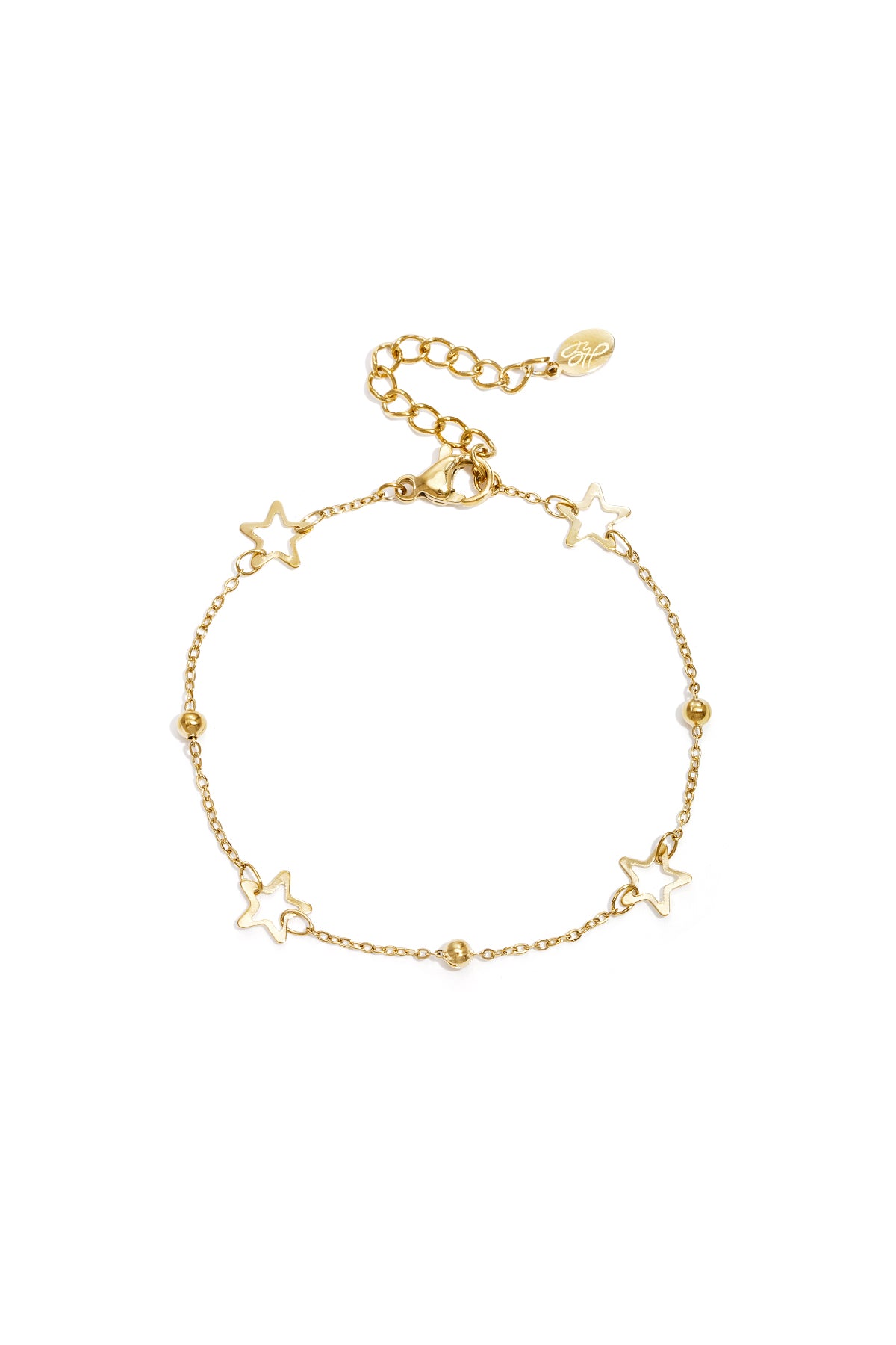 Goud & Zilver Sterren Armband RVS Goud & Zilver – Subtiel & Trendy – productfoto | Tudor Gems