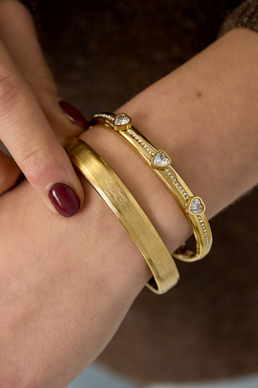 Ciréa RVS Armband Goud & Zilver Goud — RVS Waterproof Nikkelvrij | Tudor Gems