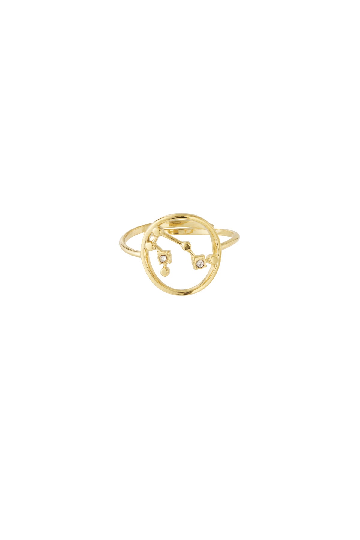 Zodiak Luxe RVS Ring Goud & Zilver Goud — RVS Waterproof Nikkelvrij | Tudor Gems