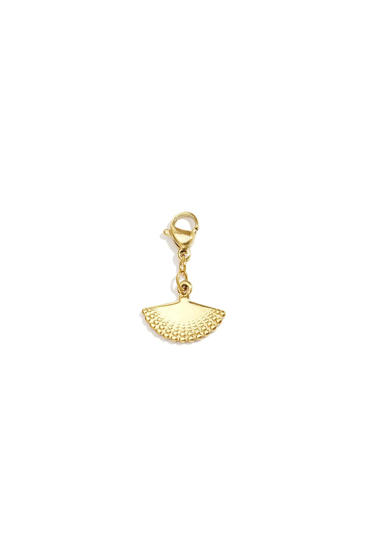 Coquille RVS Waaierschelp Bedel Goud — RVS Waterproof Nikkelvrij | Tudor Gems