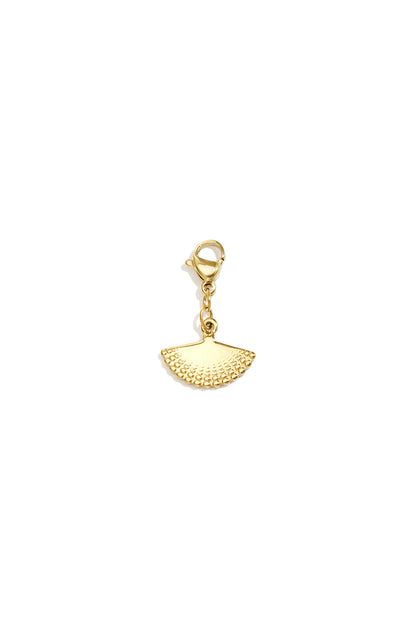 Coquille RVS Waaierschelp Bedel Goud — RVS Waterproof Nikkelvrij | Tudor Gems