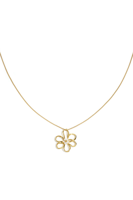 Goud AURELIA BLOOM Necklace – Goud RVS – productfoto | Tudor Gems
