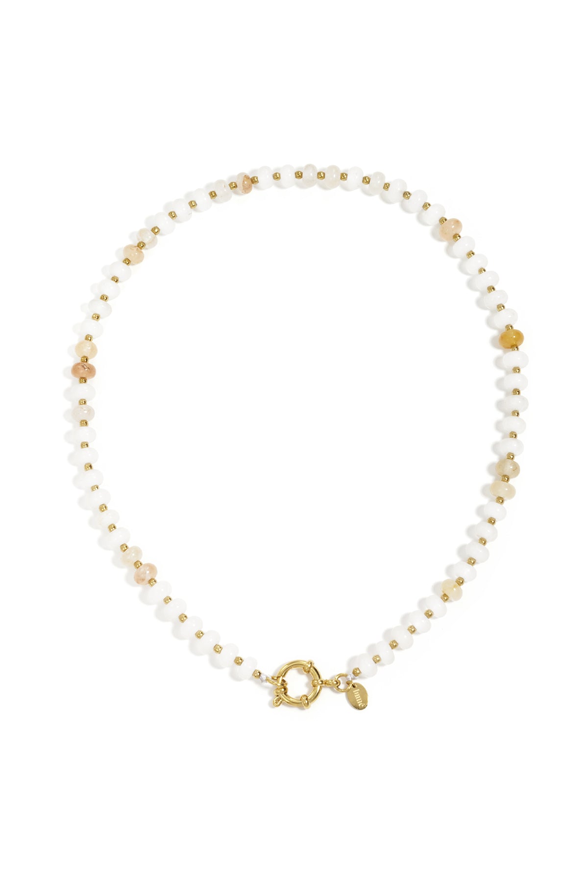 Goud & Roze Kralen Ketting – Goud & Kralen RVS – foto 15 | Tudor Gems