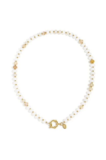 Goud & Roze Kralen Ketting – Goud & Kralen RVS – foto 15 | Tudor Gems