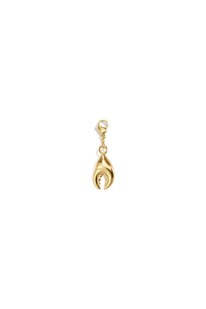 Pince RVS Kreeftenschaar Bedel Goud — RVS Waterproof Nikkelvrij | Tudor Gems