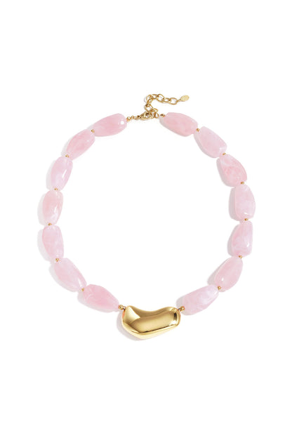 Chic Acrylic Beaded Necklace for Spring/Summer