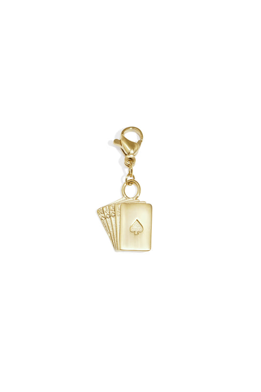 Luna Charm RVS Goud & Zilver Goud — RVS Waterproof Nikkelvrij | Tudor Gems