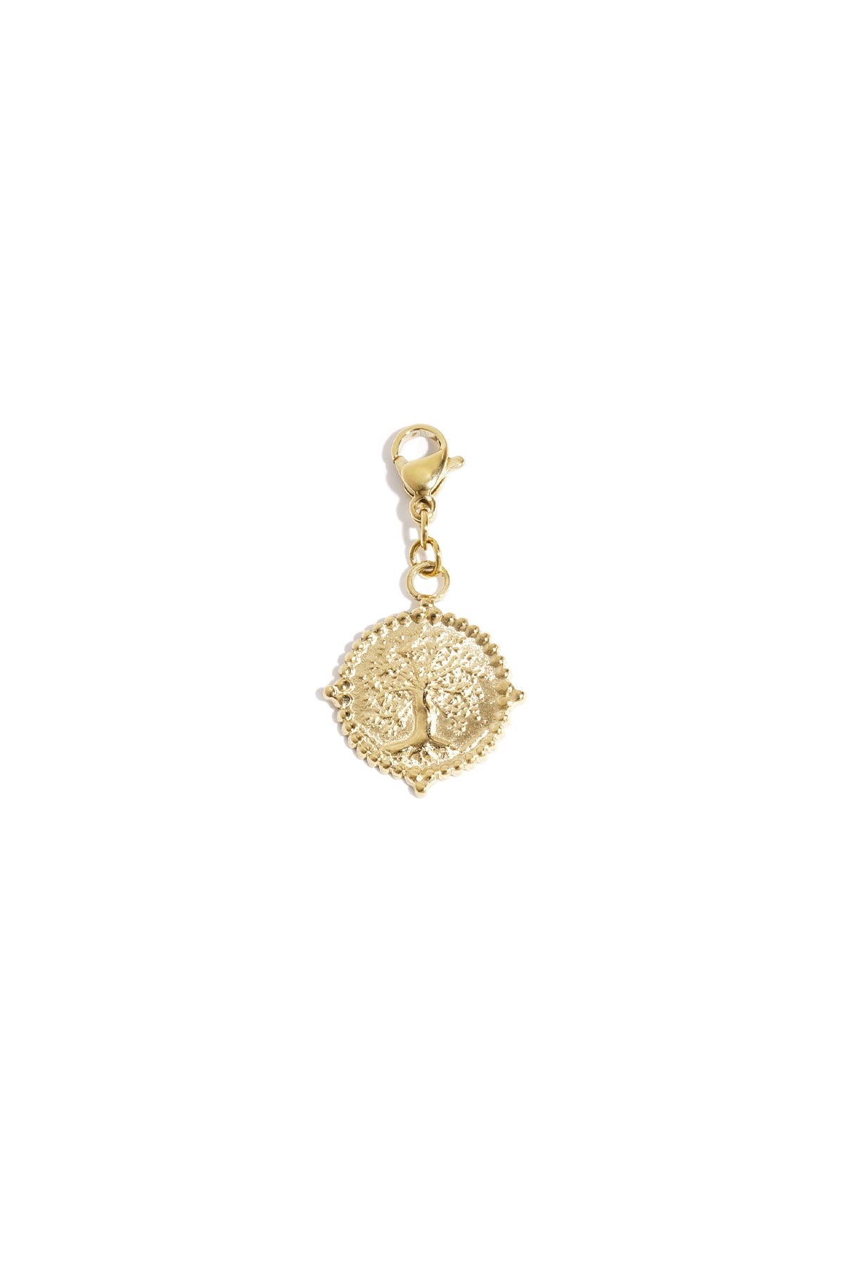 LunaCirkel RVS Charm Goud & Zilver Goud — RVS Waterproof Nikkelvrij | Tudor Gems